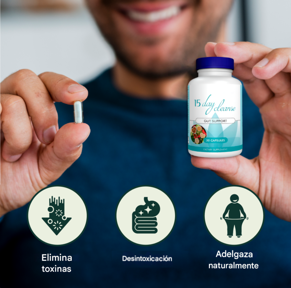 15 Day Cleanse - Apoyo para el colon y los intestinos