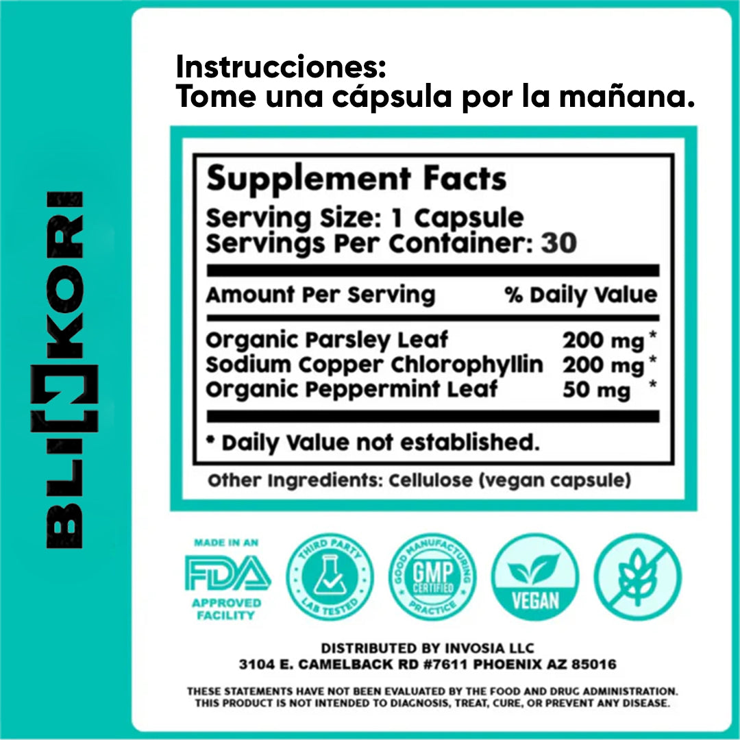 Suplemento Desodorizante Corporal DEOS