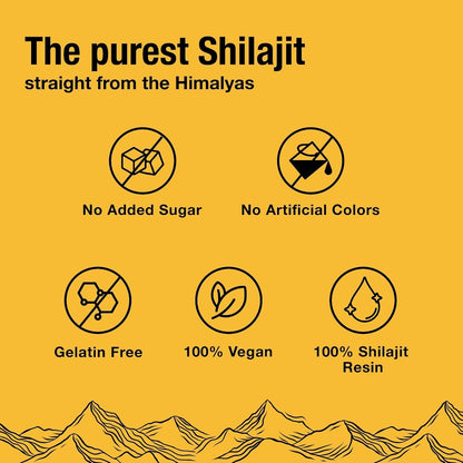 Brinco de geleia pura de Shilajit