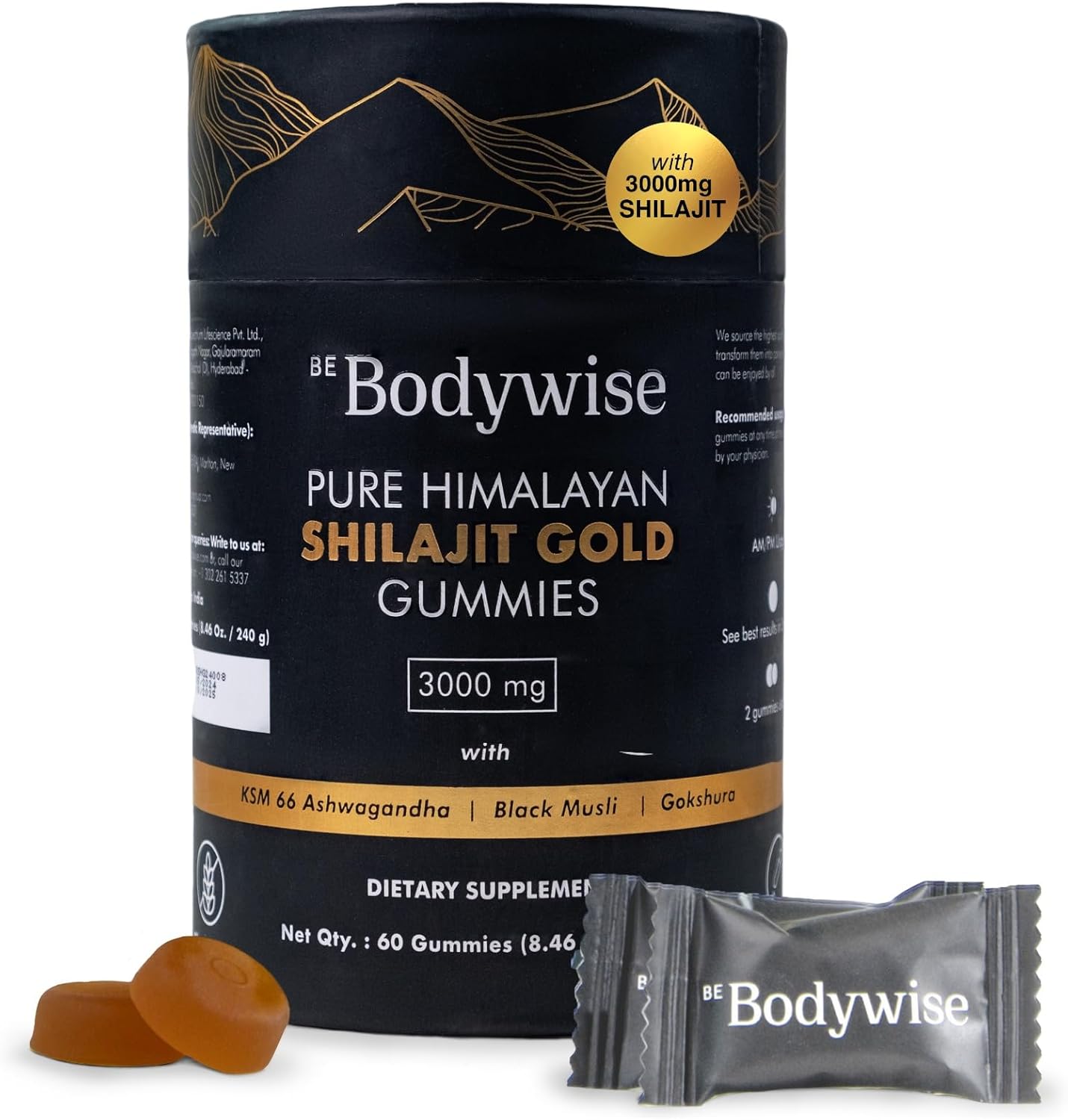 Brinco de geleia pura de Shilajit