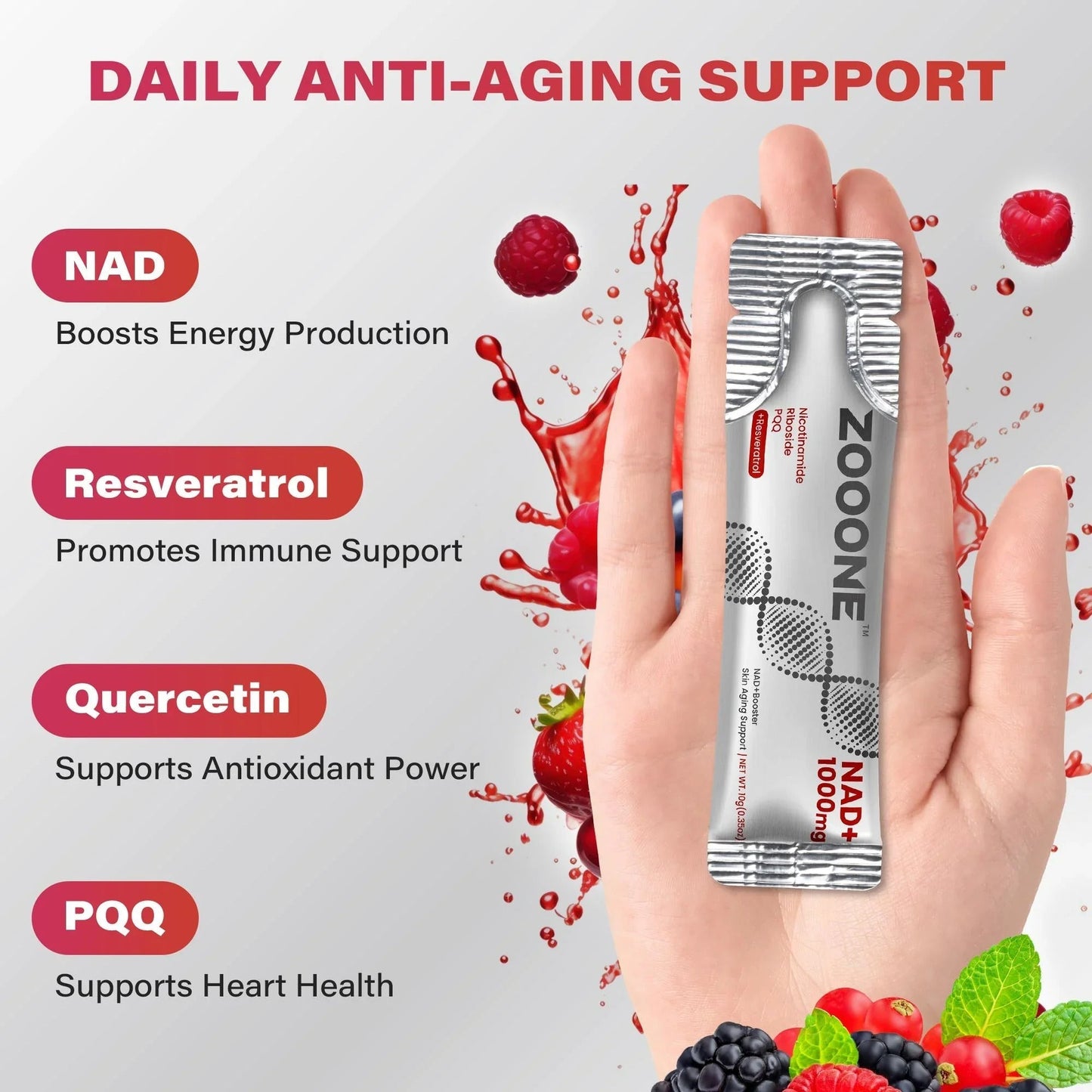 ZOOONE | Suplemento Potenciador de NAD+